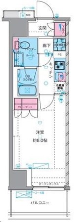 四谷三丁目駅 徒歩7分 5階の物件間取画像